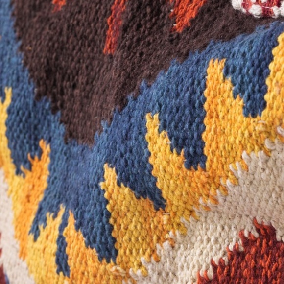 SOLD OUT Handmade Neo Boho Chic Navajo Western Multicolor Weekender Duffle Bag - Picture 6 of 8